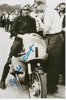Gerold Klinger  † 2011  Motorrad Sport Autogramm Foto original signiert 