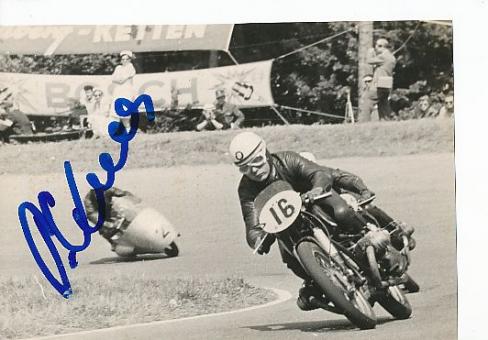 Peter Knees † 2007  Motorrad Sport Autogramm Foto original signiert 