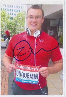 Zane Duquemin  Großbritanien  Leichtathletik Autogramm Foto original signiert 