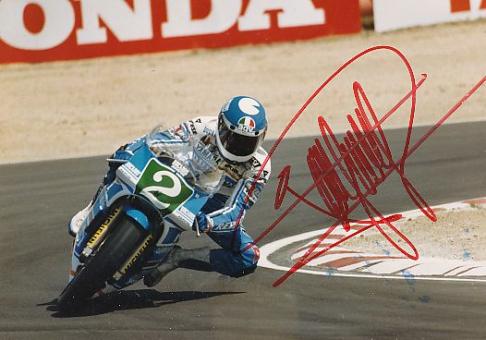 Juan Garriga † 2015 ESP  Motorrad Sport Autogramm Foto original signiert 