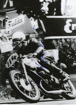 Rudi Felgenheier † 2005  DKW   Motorrad Sport Autogramm Foto original signiert 
