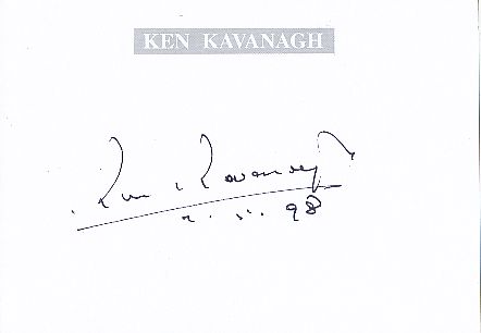 Ken Kavanagh † 2019 Australien 2 x Weltmeister  Motorrad Sport Autogramm Karte  original signiert 