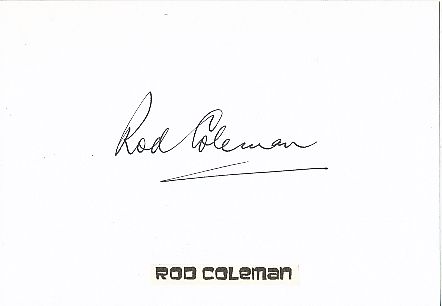 Rod Coleman † 2019 Neuseeland  Motorrad Sport Autogramm Karte  original signiert 
