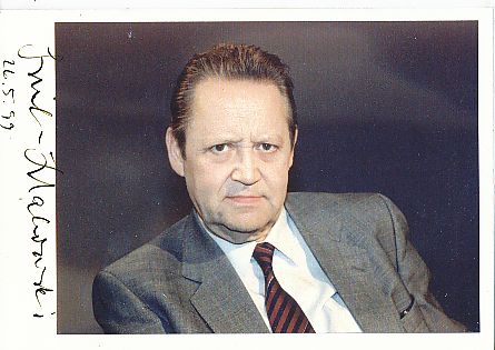 Günter Schabowski † 2015 DDR SED  Politik Foto  original signiert 