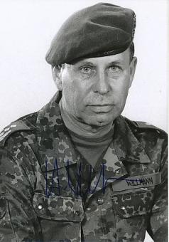 Helmut Willmann  Generalinspekteur  Bundeswehr Militär Autogramm Foto  original signiert 