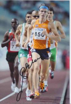 Arno Okken  Holland  Leichtathletik Autogramm Foto original signiert 