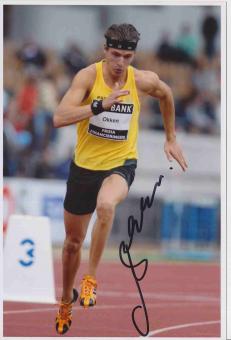 Arno Okken  Holland  Leichtathletik Autogramm Foto original signiert 