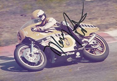 Kenny Roberts Senior  USA  3 x  Weltmeister Motorrad Sport Autogramm Foto original signiert 