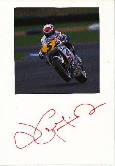 Wayne Gardner  Australien 1987 Weltmeister Motorrad Sport Autogramm Karte  original signiert 