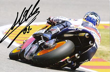 Alex Crivile  Spanien  2 x   Weltmeister Motorrad Sport Autogramm Foto original signiert 