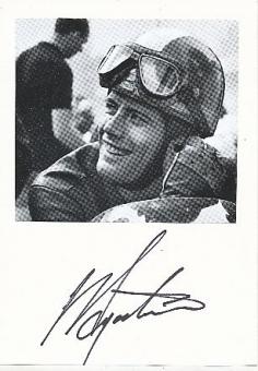 Giacomo Agostini  Italien  15 x  Weltmeister Motorrad Sport Autogramm Karte  original signiert 