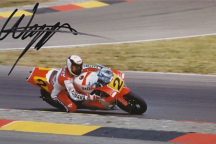 Wayne Rainey  USA  3 x  Weltmeister Motorrad Sport Autogramm Foto original signiert 