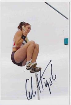 Caroline Hingst  Deutschland   Leichtathletik Autogramm Foto original signiert 