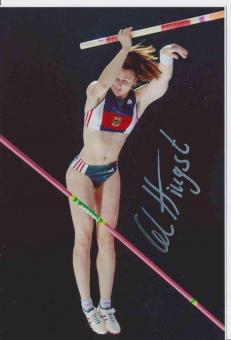 Caroline Hingst  Deutschland   Leichtathletik Autogramm Foto original signiert 