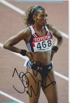 Joice Maduaka  Großbritanien  Leichtathletik Autogramm Foto original signiert 