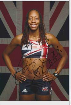 Shara Proctor  Großbritanien  Leichtathletik Autogramm Foto original signiert 