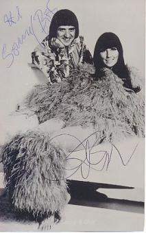 Sonny & Cher   Musik Autogramm Foto original signiert 