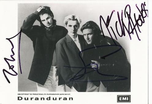 Duran Duran   Musik Autogramm Foto original signiert 