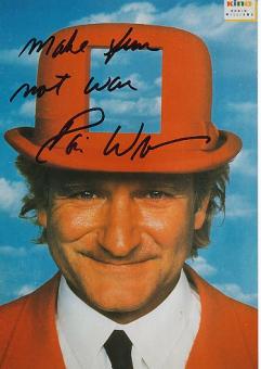 Robin Williams † 2014  Film & TV Autogramm Foto original signiert 
