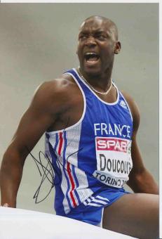 Ladji Doucoure  Frankreich  Leichtathletik Autogramm Foto original signiert 
