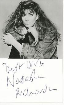Natasha Richardson † 2009  Film & TV Autogramm Foto original signiert 