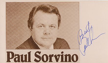 Paul Sorvino  Film + TV Autogramm Foto original signiert 