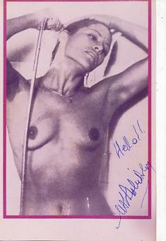 Nathalie Delon † 2021  Nackt  Film & TV Autogramm Foto original signiert 