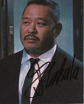 Toshiyuki "Harold" Sakata † 1982  James Bond  Film & TV Autogramm Foto original signiert 