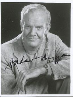 Andrew Duggan † 1988 Film + TV Autogramm Foto original signiert 