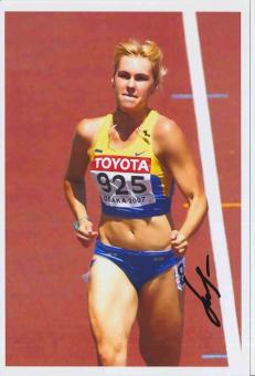 Jenny Meadows  Großbritanien Leichtathletik Autogramm Foto original signiert 