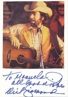 Neil Diamond  USA  Musik  Autogramm Karte original signiert 