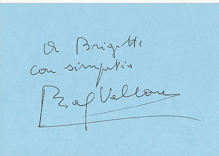 Raf Vallone † 2002  Film & TV Autogramm Karte original signiert 