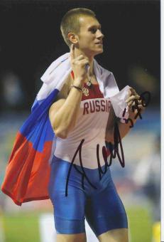 Anton Ivakin  Rußland  Leichtathletik Autogramm Foto original signiert 