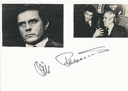 Cliff Robertson † 2011  Film & TV Autogramm Karte original signiert 