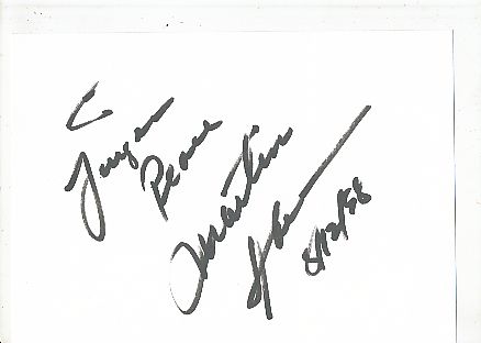 Martin Sheen  Film & TV Autogramm Karte original signiert 