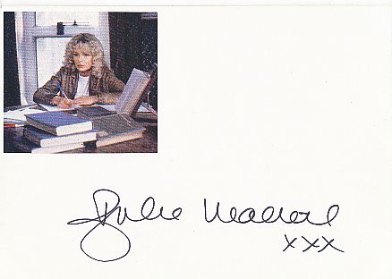 Julie Walters  Film & TV Autogramm Karte original signiert 