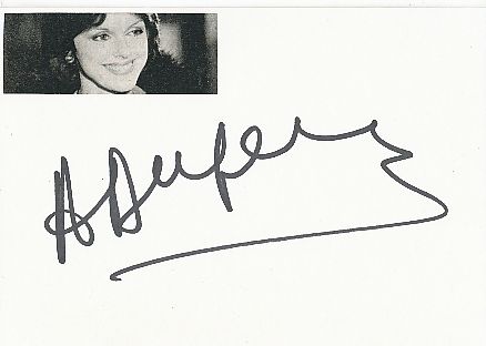 Anny Duperey  Film & TV Autogramm Karte original signiert 