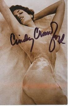 Cindy Crawford  Foto Model  Autogramm Foto original signiert 