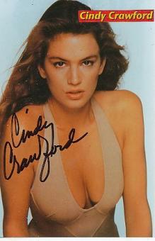 Cindy Crawford  Foto Model  Autogramm Foto original signiert 