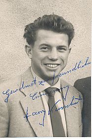 Harry Kurschat  Silber Olympia 1956  Boxen Autogramm Foto original signiert 