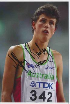 Jeffrey Riseley  Australien  Leichtathletik Autogramm Foto original signiert 