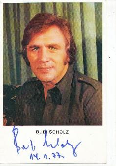 Bubi Scholz † 2000  Boxen  Autogrammkarte  original signiert 