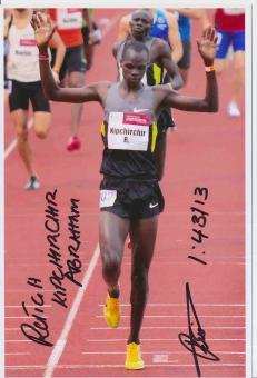 Daniel Kipchirchir Komen  Kenia  Leichtathletik Autogramm Foto original signiert 