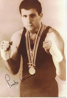 Cosimo Pinto  Italien Olympiasieger 1964  Boxen Autogramm Foto original signiert 