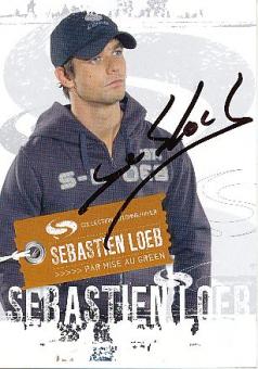 Sebastien Loeb  Frankreich Weltmeister  Rallye  Auto Motorsport  Autogrammkarte  original signiert 