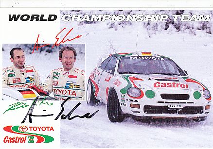 Armin Schwarz    Rallye  Auto Motorsport  Autogrammkarte original signiert 