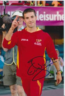 Eusebio Caceres  Spanien  Leichtathletik Autogramm Foto original signiert 