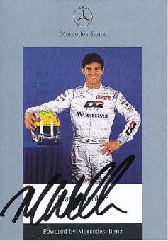 Mark Webber  Mercedes   Formel 1 Auto Motorsport  Autogrammkarte  original signiert 