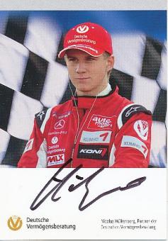 Nico Hülkenberg  Formel 1 Auto Motorsport  Autogrammkarte  original signiert 