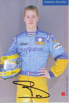 Sebastien Bourdais  Formel 1 Auto Motorsport  Autogrammkarte  original signiert 
